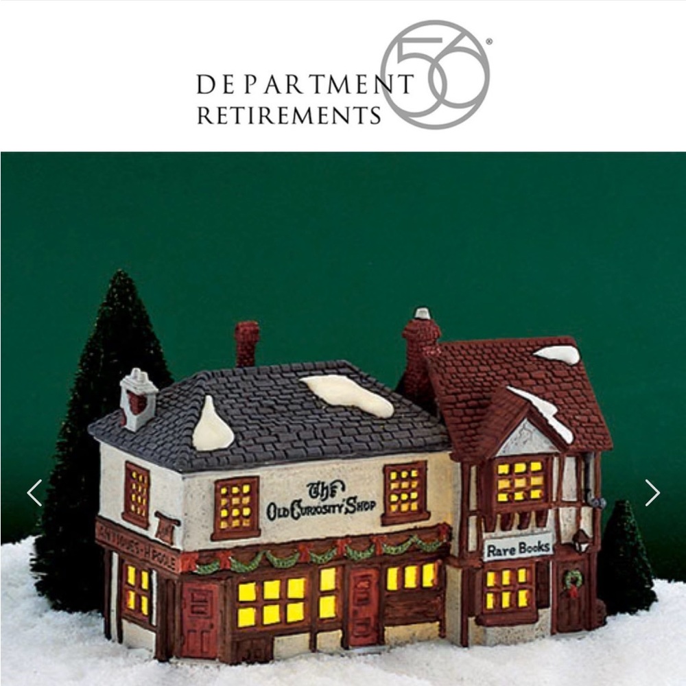 Department 56 Holiday Village -The Old Curiosity Shop